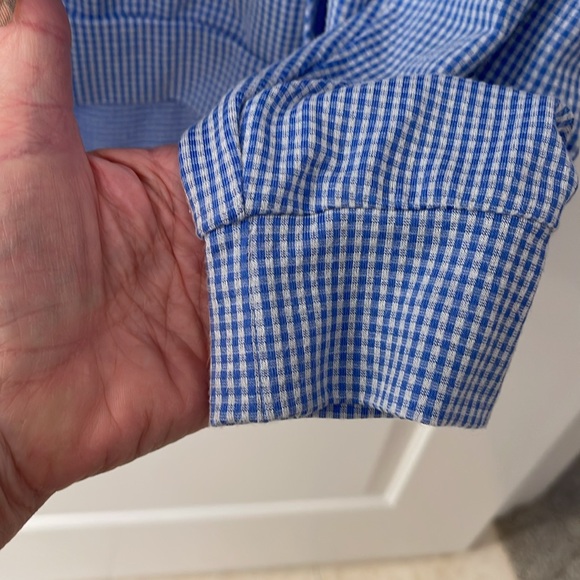 Weatherproof Vintage Hoodie Blue & White, size L - Picture 5 of 10